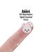 Beaded rabbit charm displayed on a fingertip for DIY jewelry-making, keychains, or collectible crafts. ©2025 bead pattern by Bead Crumbs. 